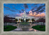 Mount Timpanogos Utah Spring Storm Clearing