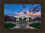 Mount Timpanogos Utah Spring Storm Clearing