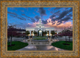 Mount Timpanogos Utah Spring Storm Clearing