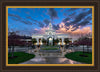 Mount Timpanogos Utah Spring Storm Clearing Large Wall Art