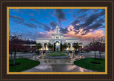 Mount Timpanogos Utah Spring Storm Clearing Large Wall Art