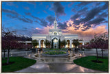 Mount Timpanogos Utah Spring Storm Clearing Large Wall Art