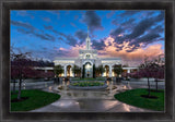 Mount Timpanogos Utah Spring Storm Clearing Large Wall Art