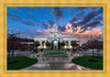 Mount Timpanogos Utah Spring Storm Clearing Large Wall Art