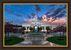 Mount Timpanogos Utah Spring Storm Clearing Large Wall Art