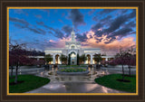 Mount Timpanogos Utah Spring Storm Clearing Large Wall Art