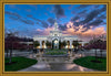 Mount Timpanogos Utah Spring Storm Clearing Large Wall Art