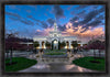 Mount Timpanogos Utah Spring Storm Clearing Large Wall Art