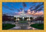 Mount Timpanogos Utah Spring Storm Clearing Large Wall Art