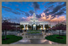 Mount Timpanogos Utah Spring Storm Clearing Large Wall Art