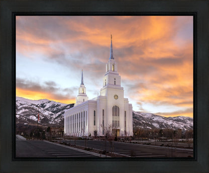 Layton Utah Golden Sunrise