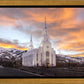Layton Utah Golden Sunrise