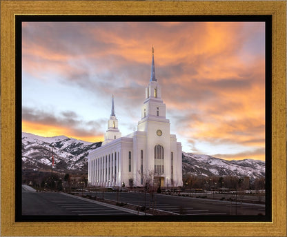 Layton Utah Golden Sunrise