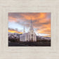 Layton Utah Golden Sunrise