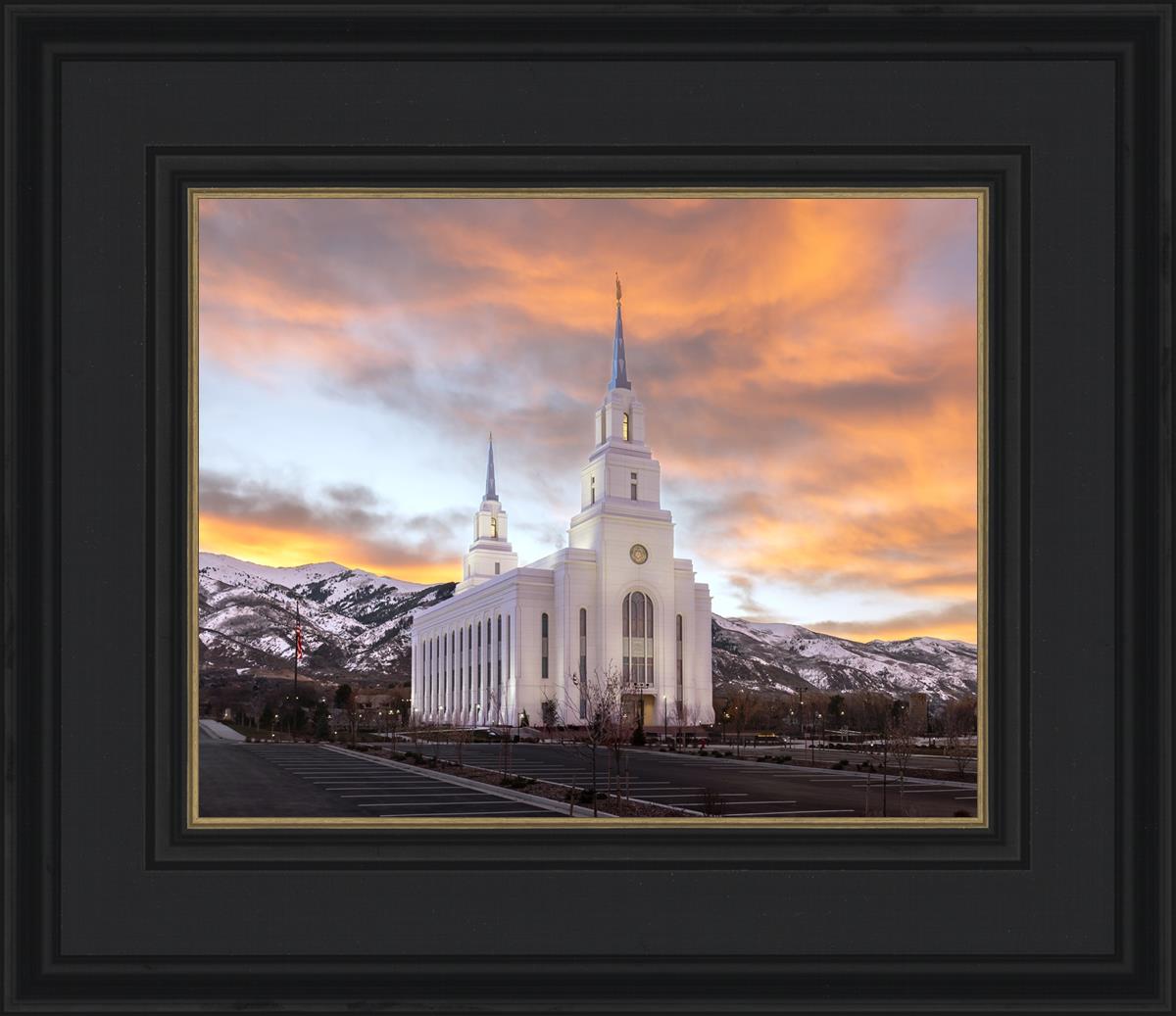 Layton Utah Golden Sunrise
