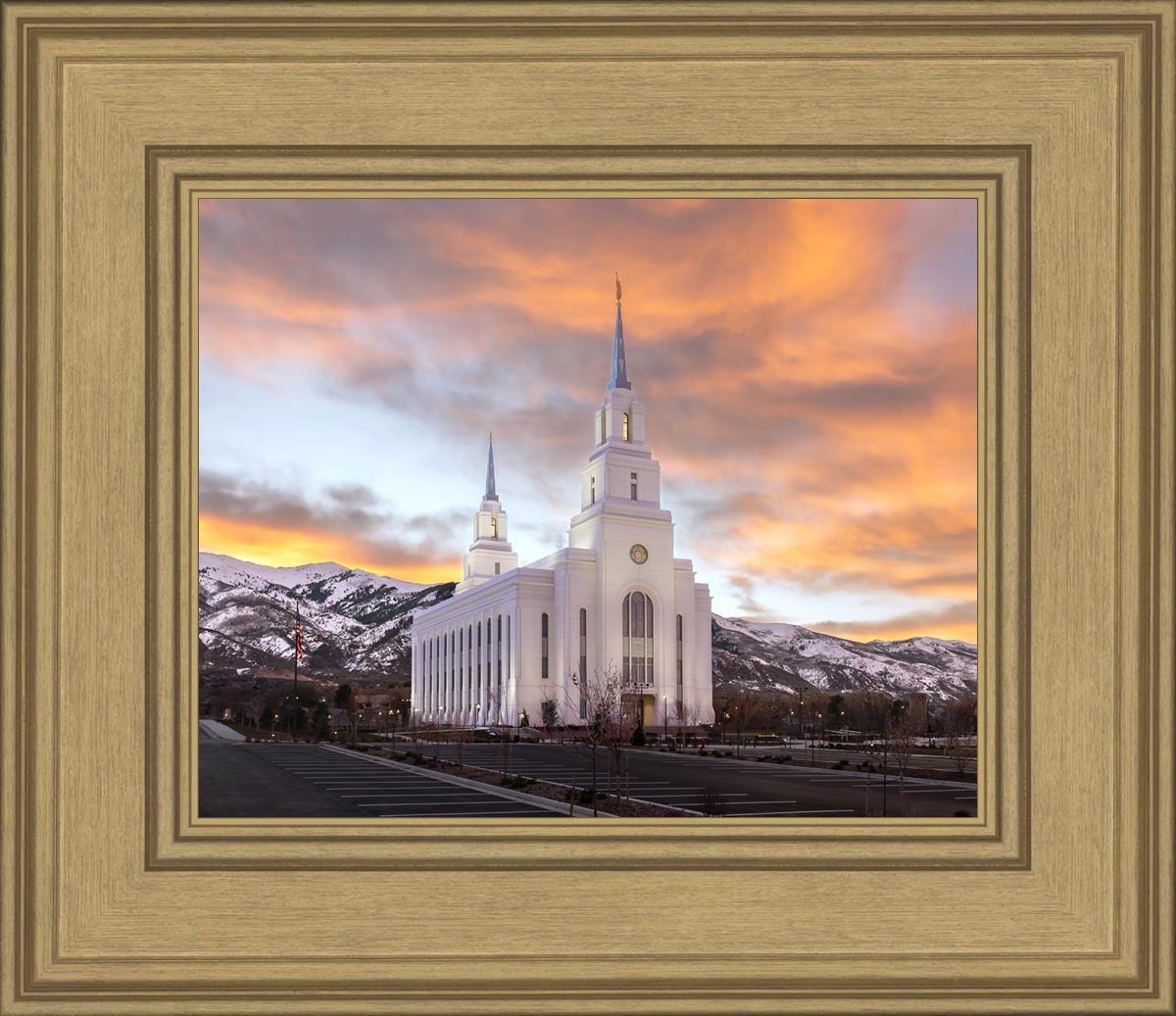 Layton Utah Golden Sunrise