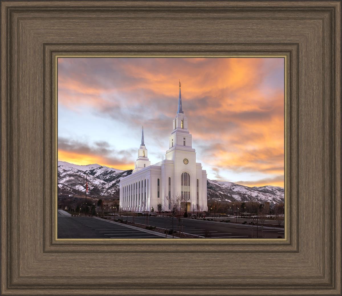 Layton Utah Golden Sunrise