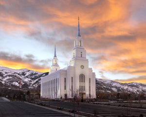 Layton Utah Golden Sunrise