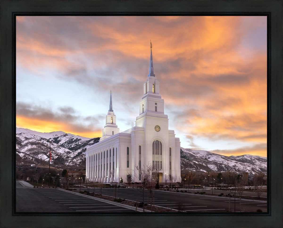 Layton Utah Golden Sunrise