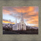 Layton Utah Golden Sunrise