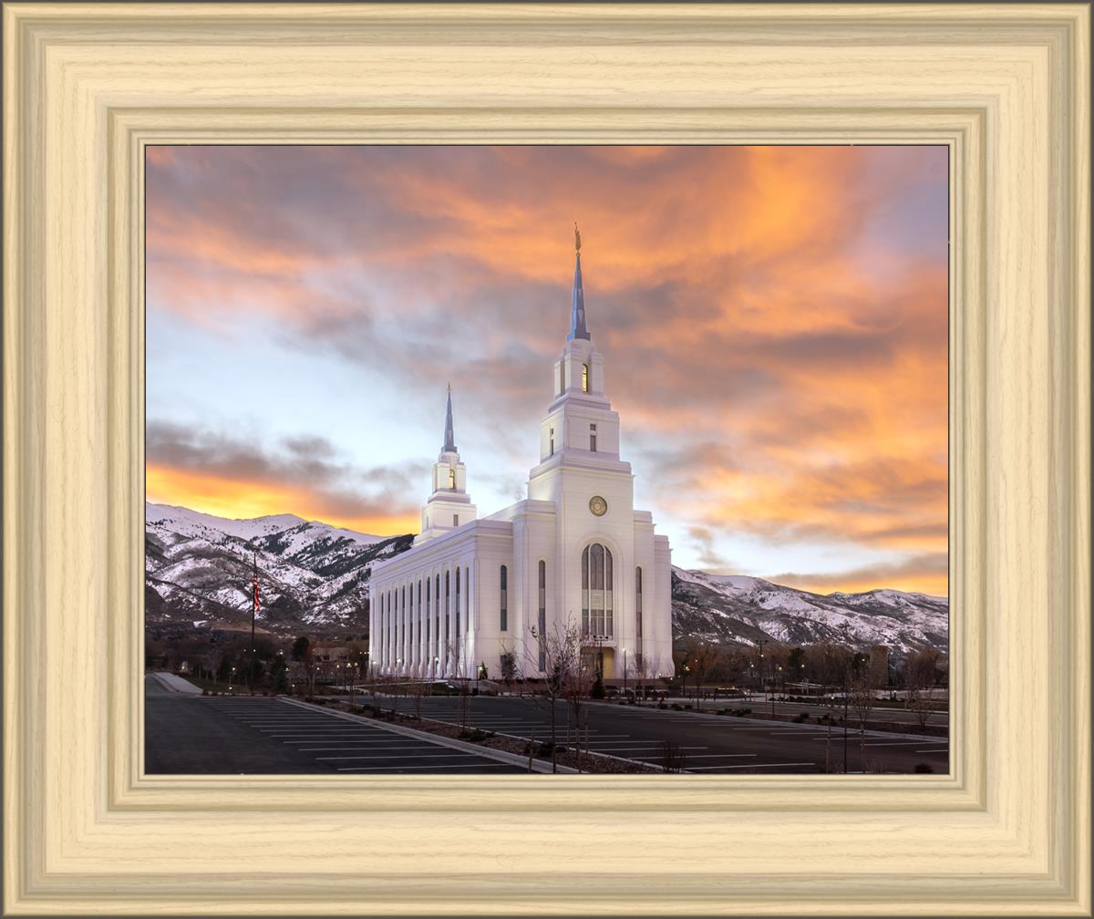 Layton Utah Golden Sunrise