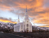 Layton Utah Golden Sunrise