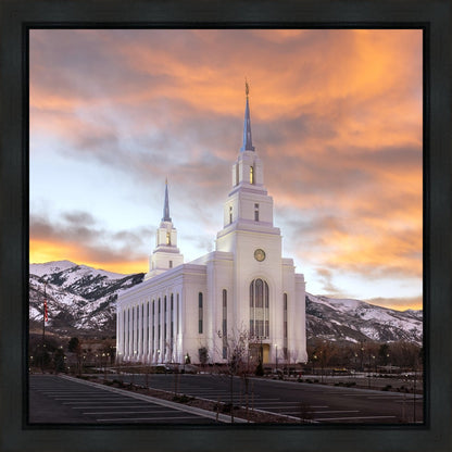 Layton Utah Golden Sunrise