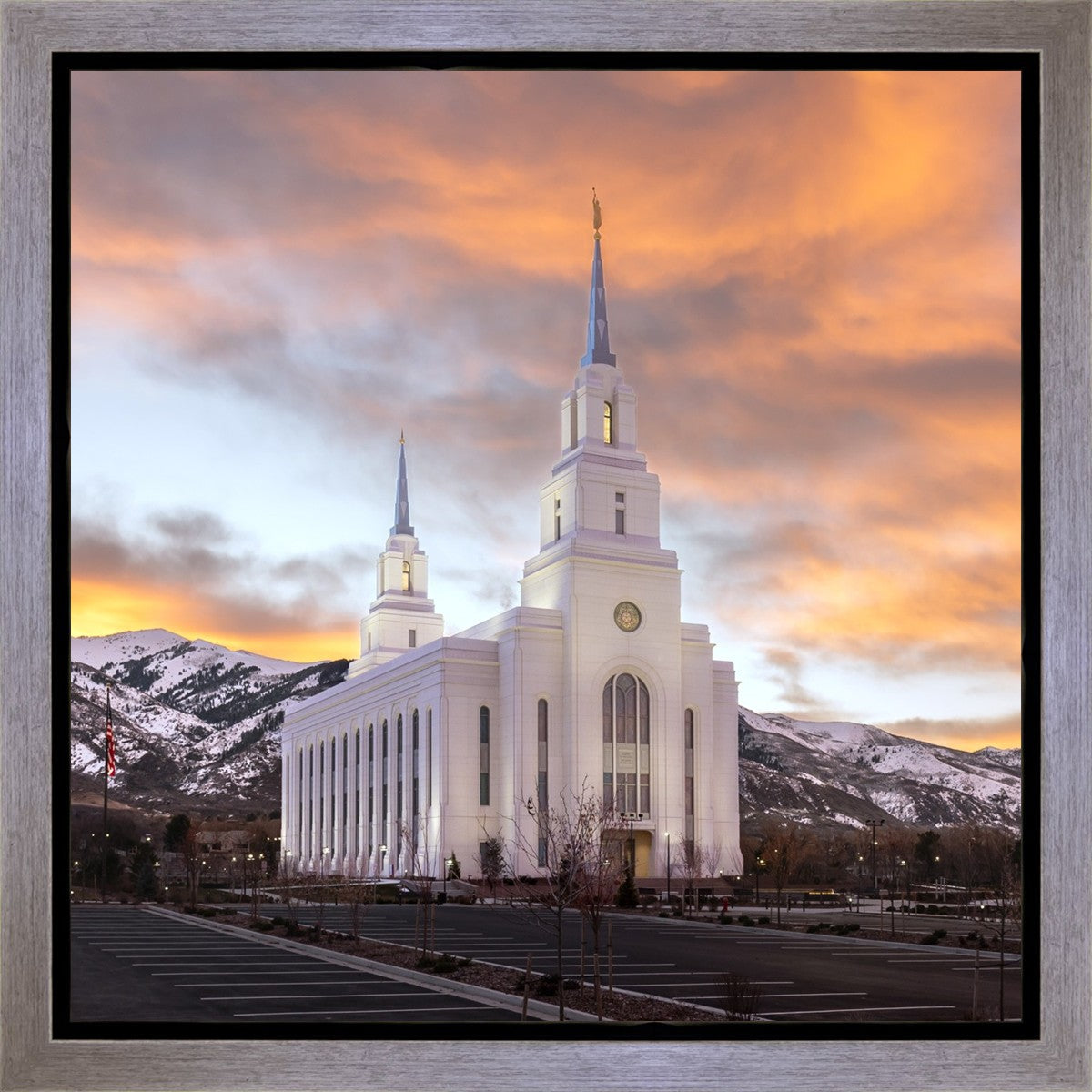 Layton Utah Golden Sunrise