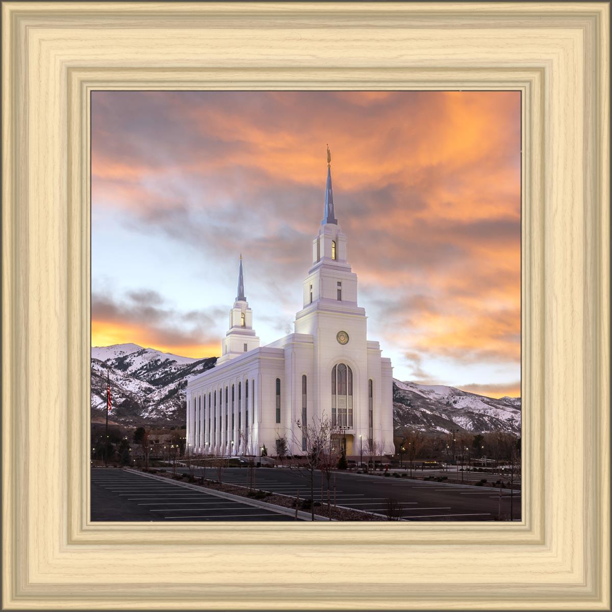 Layton Utah Golden Sunrise