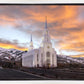 Layton Utah Golden Sunrise