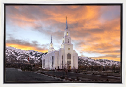Layton Utah Golden Sunrise
