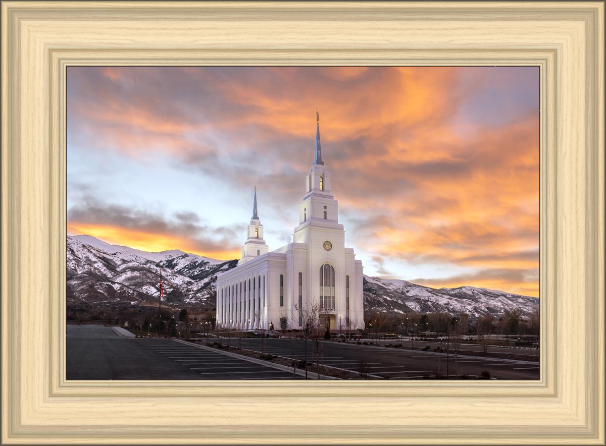 Layton Utah Golden Sunrise