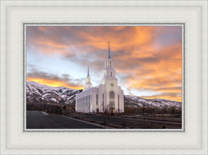 Layton Utah Golden Sunrise