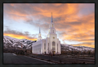 Layton Utah Golden Sunrise