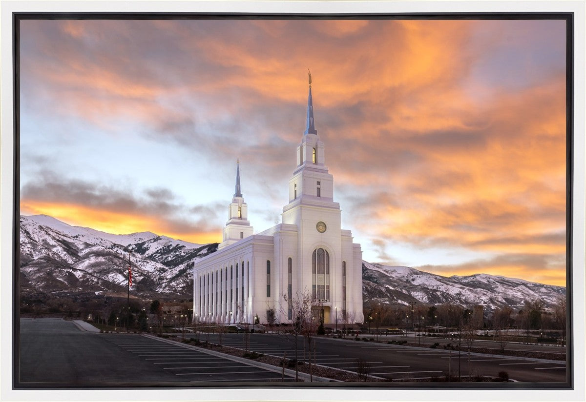 Layton Utah Golden Sunrise