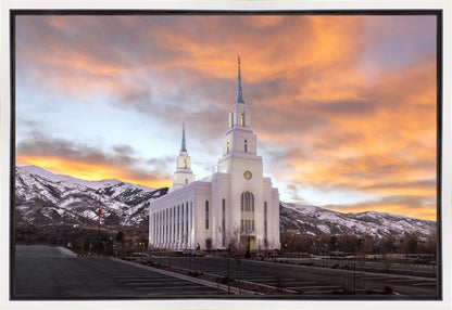 Layton Utah Golden Sunrise