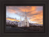 Layton Utah Golden Sunrise