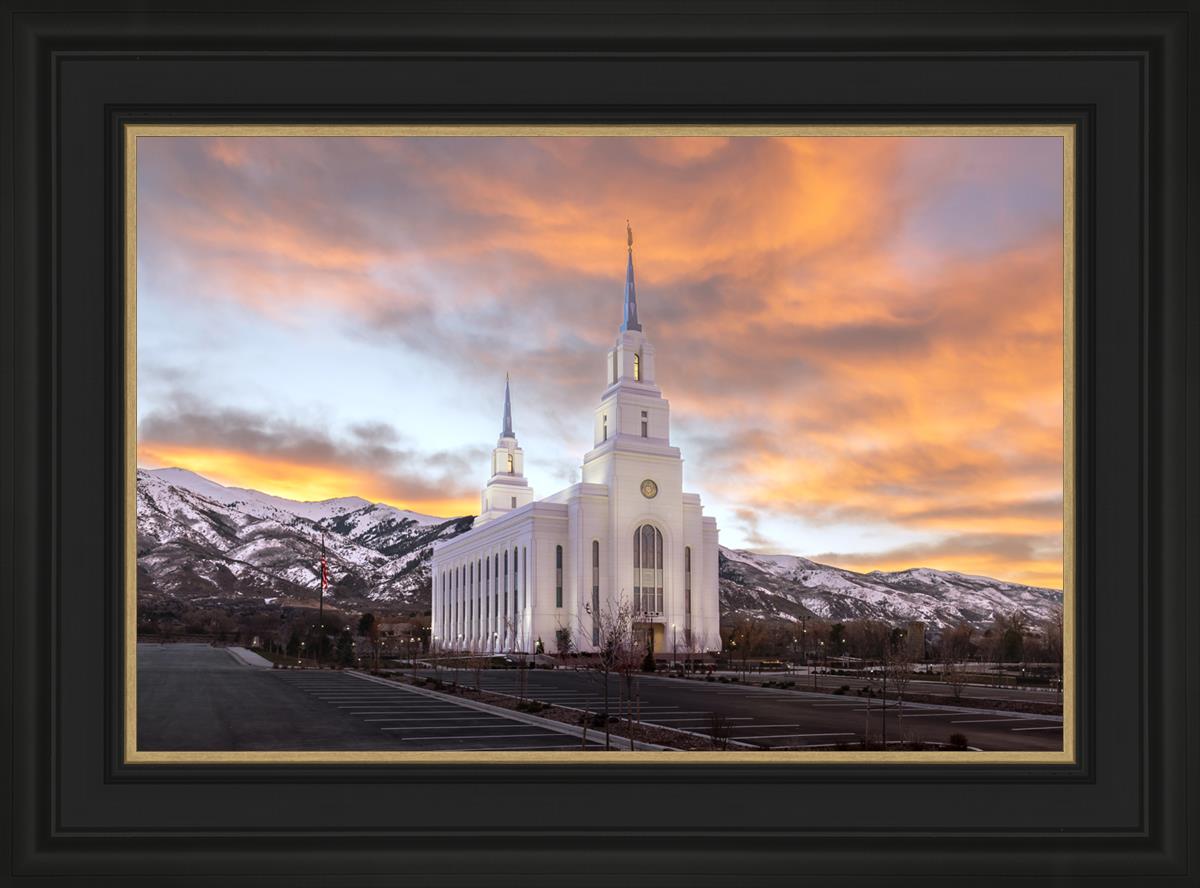 Layton Utah Golden Sunrise