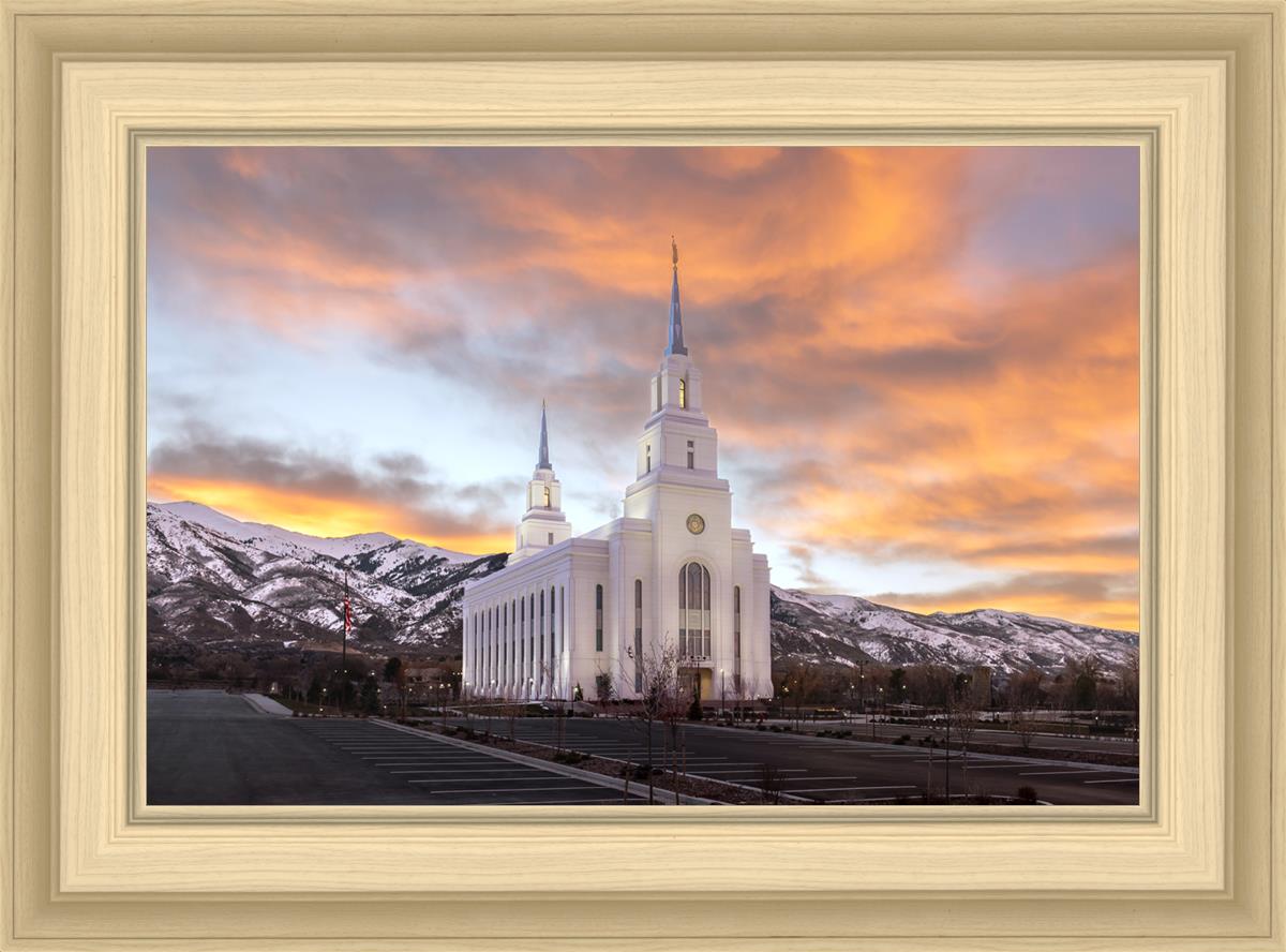 Layton Utah Golden Sunrise