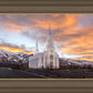 Layton Utah Golden Sunrise