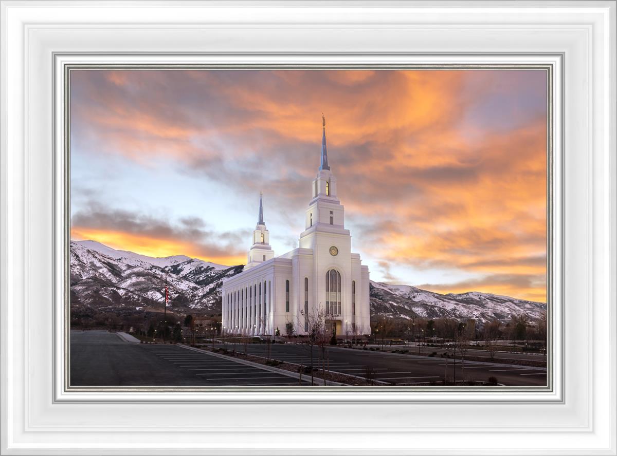 Layton Utah Golden Sunrise