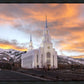 Layton Utah Golden Sunrise
