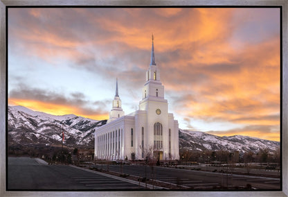 Layton Utah Golden Sunrise