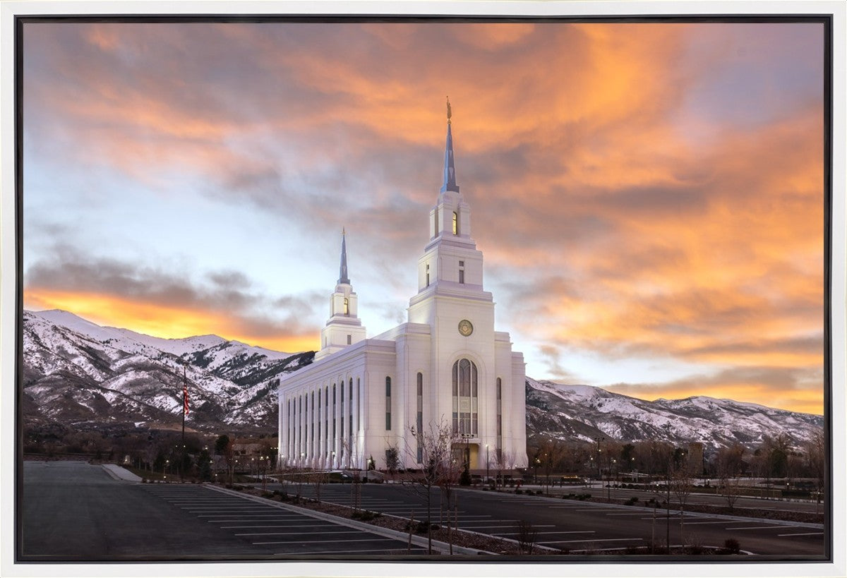 Layton Utah Golden Sunrise