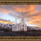 Layton Utah Golden Sunrise