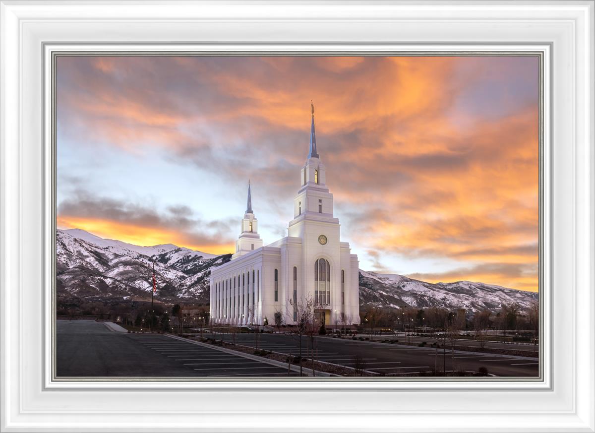 Layton Utah Golden Sunrise