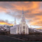Layton Utah Golden Sunrise