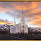 Layton Utah Golden Sunrise