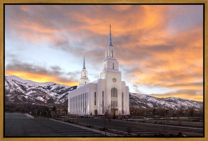 Layton Utah Golden Sunrise