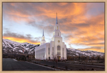 Layton Utah Golden Sunrise